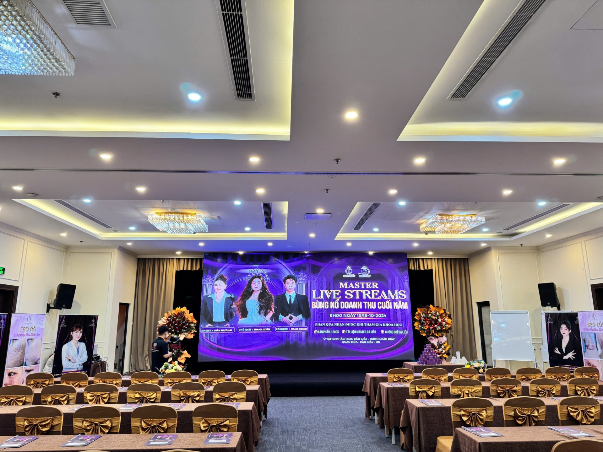 DỊCH VỤ PHÒNG HỘI THẢO & TEA-BREAK CHUYÊN NGHIỆP TẠI CẦU GIẤY HOTEL