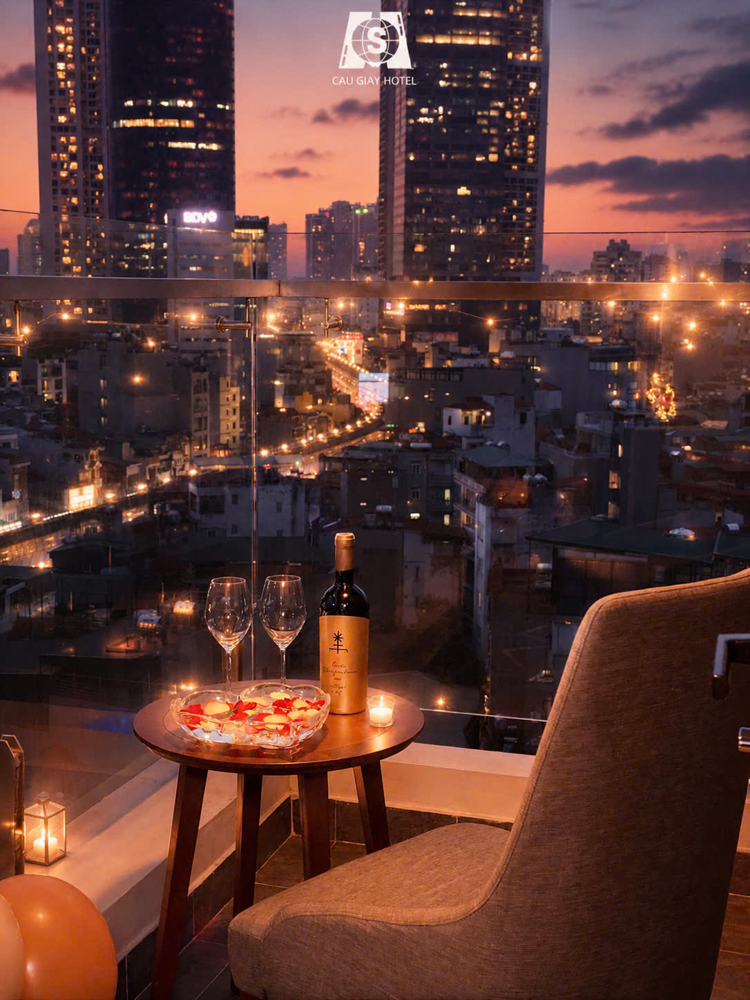 MỘT CHÚT LÃNG MẠN CHO NHỮNG KHOẢNH KHẮC RIÊNG TƯ TẠI CẦU GIẤY HOTEL